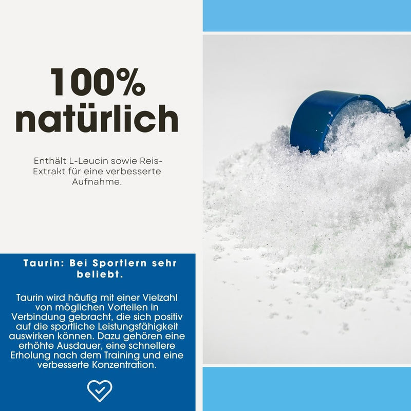 Fair & Pure® - Taurine 900mg - high dose - vegan - 150 taurine capsules - NewNest Australia
