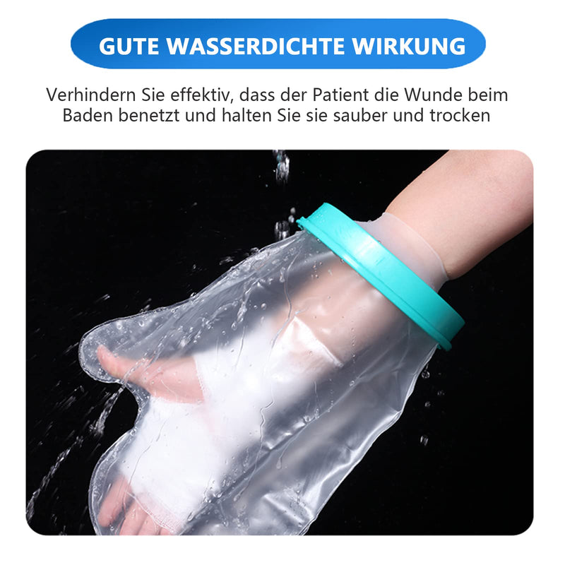 yeloumiss Cast Protection Waterproof Hand Adult Bandage Protection Reusable Shower Cover Hand Protection for Hand, Wrist, Fingers to Keep Casts and Bandages Dry - NewNest Australia