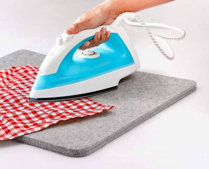 Tidy Monster 13.5''x13.5'' Wool Pressing Mat for Quilting, 100% Wool from New Zealand, Portable Felted Wool Ironing Mat 13.5''x13.5'' - NewNest Australia