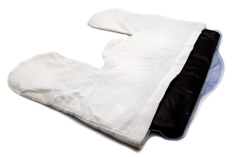 Moor pillow with cover · Neck pillow microwave with natural moor filling & cotton cover · specially shaped for neck and shoulders · pleasant warmth with moor pillow | distributed by axion 36x28 cm + fleece cover - NewNest Australia
