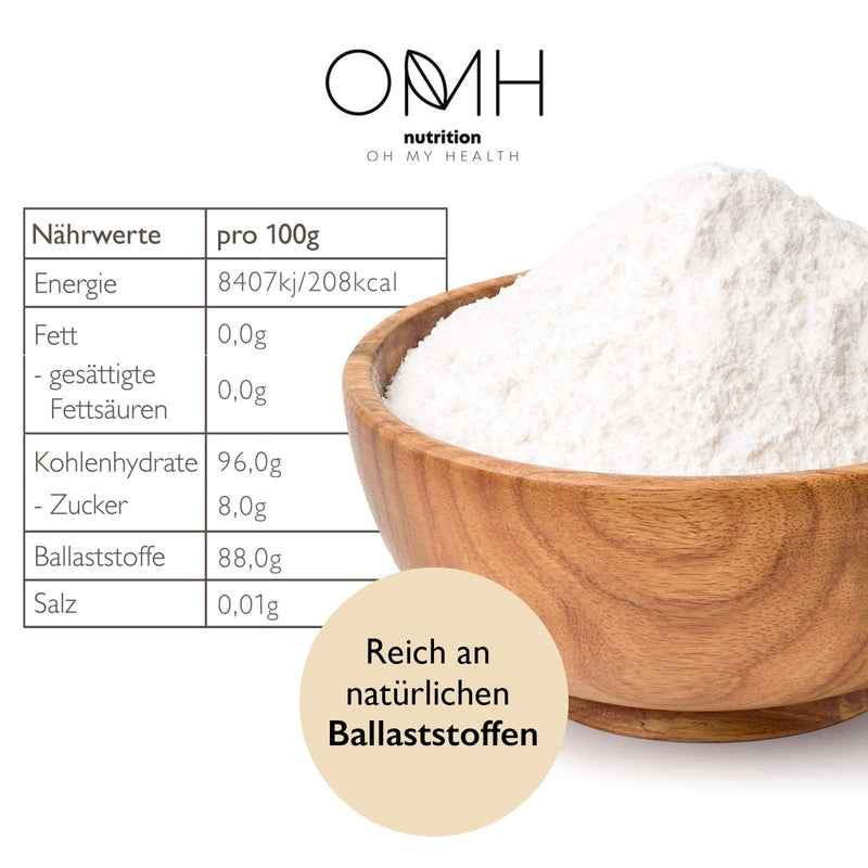 Inulin powder prebiotics fiber 900g (0.9kg) cultivation in Europe chicory root vegan - NewNest Australia