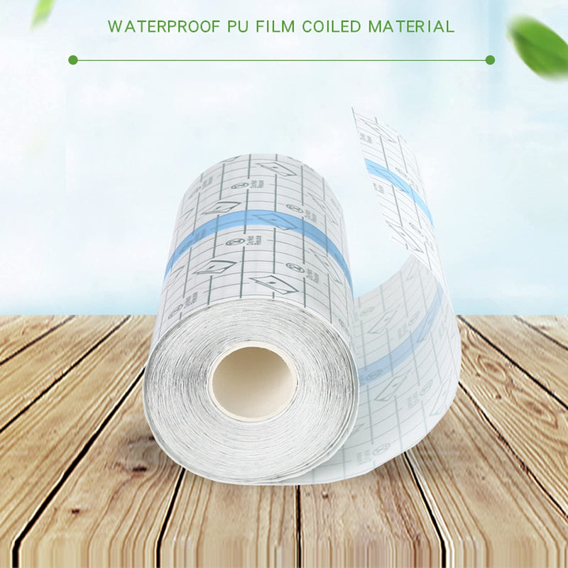 10 Mx 15 Cm Fixation Plaster Waterproof Transparent Bandage Shower Plaster Roll Tattoo Film Bandage Transparent Film Bandage Transparent Waterproof Skin Protection Pad - NewNest Australia