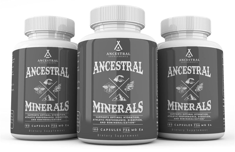 Ancestral Minerals & Electrolytes — Supports Optimal Hydration, Athletic Performance, Digestion, and Remineralization (30 Day Supply) - NewNest Australia