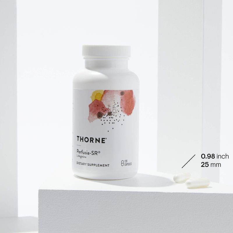 Thorne Research - Perfusia-SR - Sustained-Release L-Arginine to Support Heart Health, Nitric Oxide Production, and Optimal Blood Flow - 120 Capsules - NewNest Australia