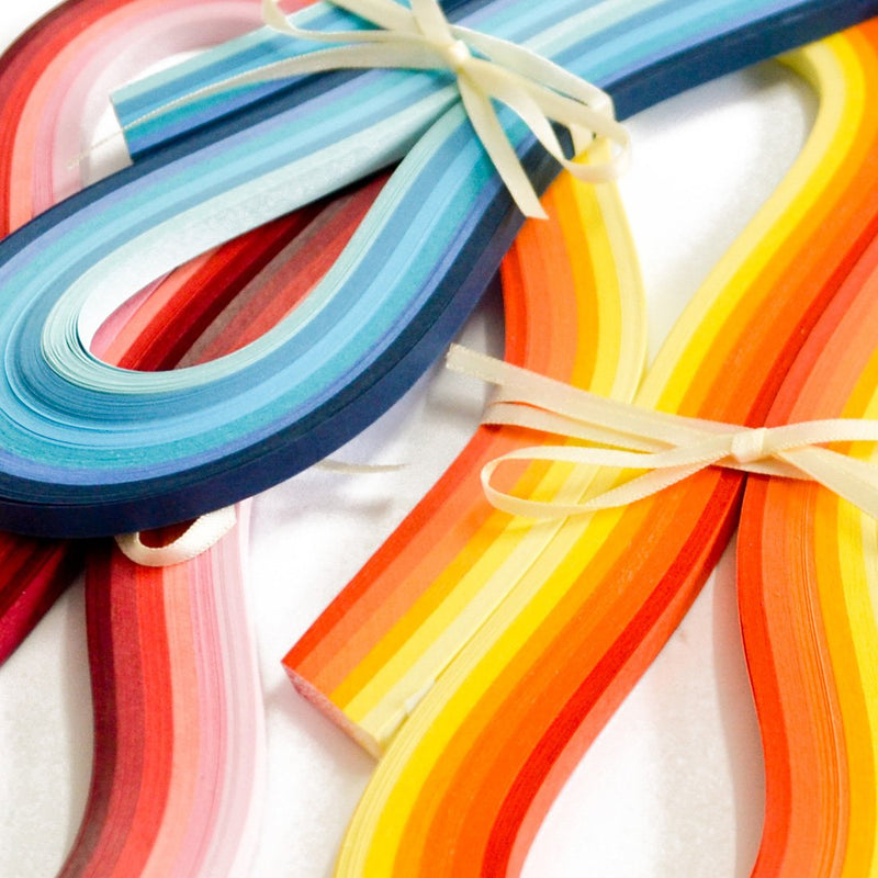 JUYA Multi-Color Quilling Strips Set 720 Strips 36 Colors 54cm Length/Strip Paper Width 3mm - NewNest Australia