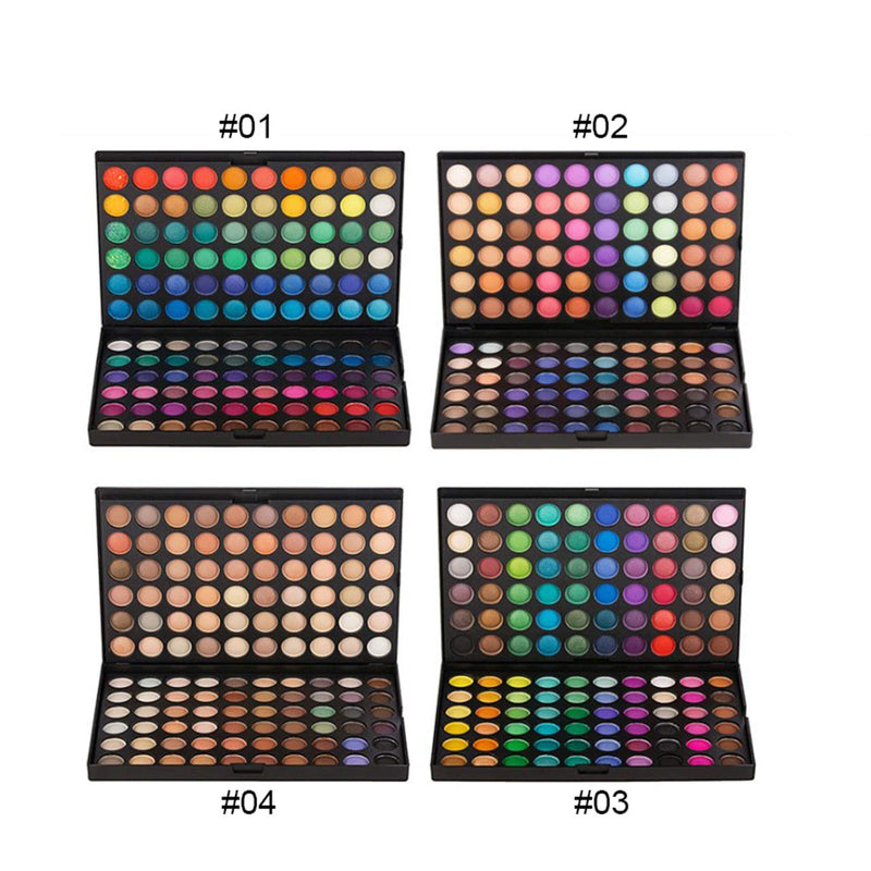 FantasyDay® Professional 120 Colours Eyeshadow Palette Makeup Contouring Kit #1 - Ideal for Professional and Daily Use - NewNest Australia