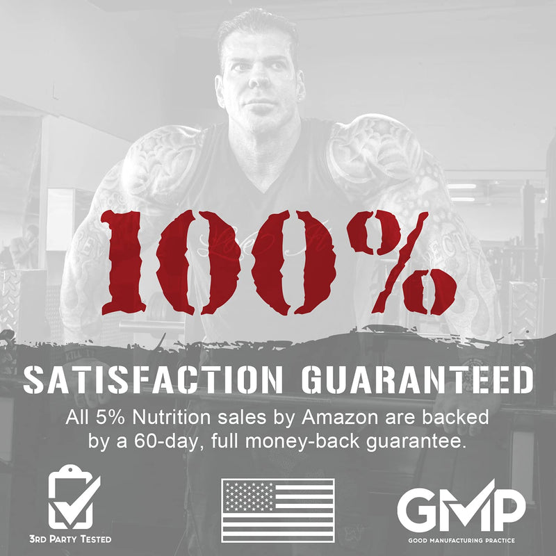 Rich Piana 5% Nutrition AllDayYouMay BCAA Powder | Premium Intra & Post Workout Amino Acids, EAAs, Electrolytes | Hydration, Endurance, Recovery | Vegan & Keto | 16.4 oz, 30 Srvgs (Blue Raspberry) Blue Raspberry - NewNest Australia