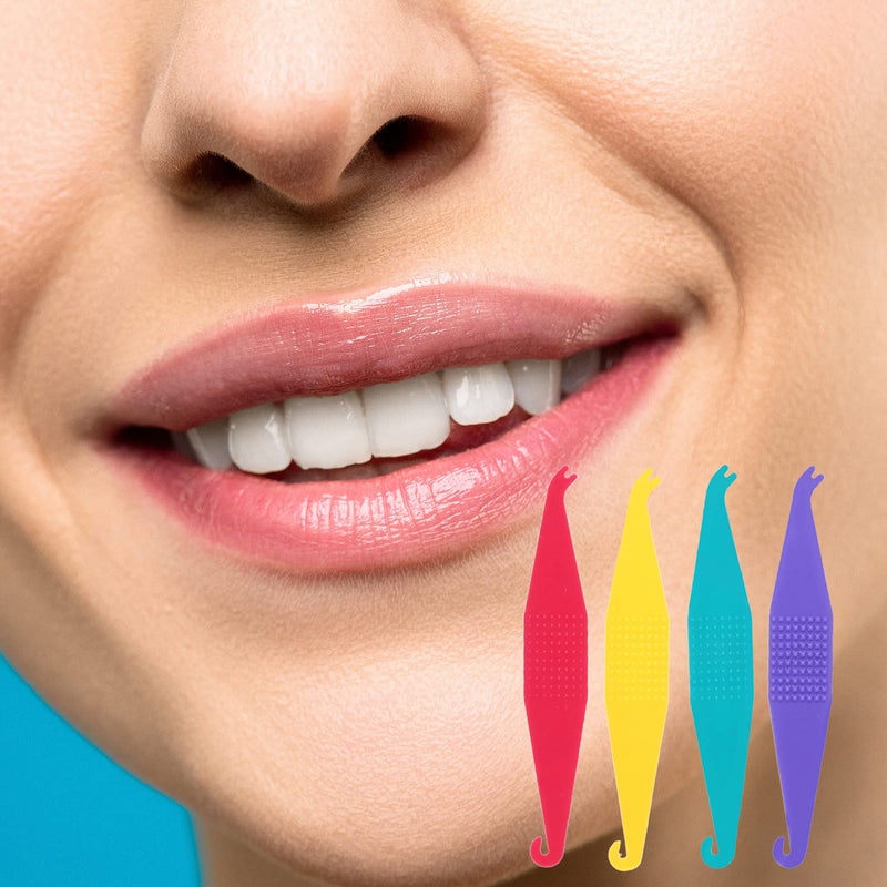 Androxeda 10 pieces orthodontic elastic disposable plastic braces for braces mixed color - NewNest Australia