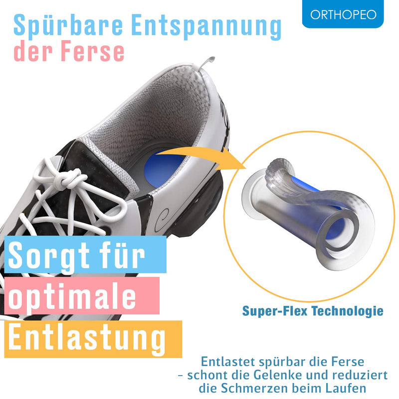 ORTHOPEO Premium Heel Spur Insoles I Heel Pads I Heel Cushions for Shoes IGel Silicone Insoles Heel Spurs for Women I 2 Pairs of Gel Insoles for the Heel IOrthopedic Gel Cushions IL 10.2 cm W 6.3 cm Pack of 4 (Pack of 1) - NewNest Australia