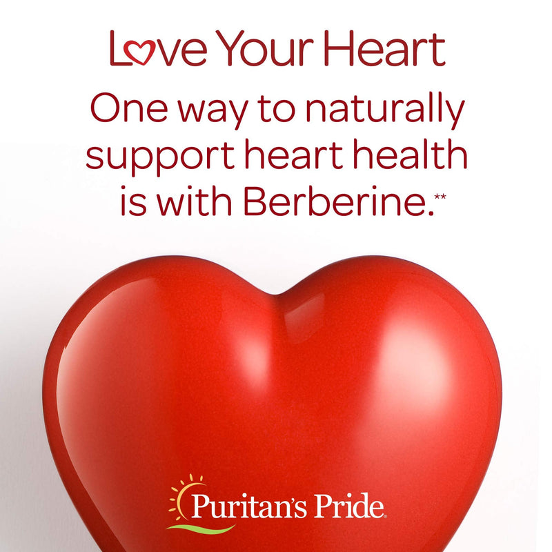 Puritan's Pride Berberine 500 mg, 60 Capsules 60 Count - NewNest Australia