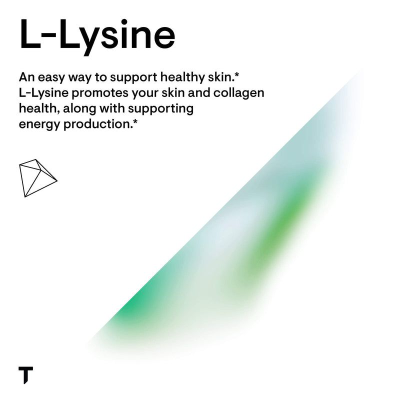 Thorne L-Lysine - 500mg Lysine - Essential Amino Acid - Supports Immune Function, Bone Health, Skin Integrity, Wound Healing and Collagen Formation - Gluten-Free, Soy-Free, Dairy-Free - 60 Capsules - NewNest Australia