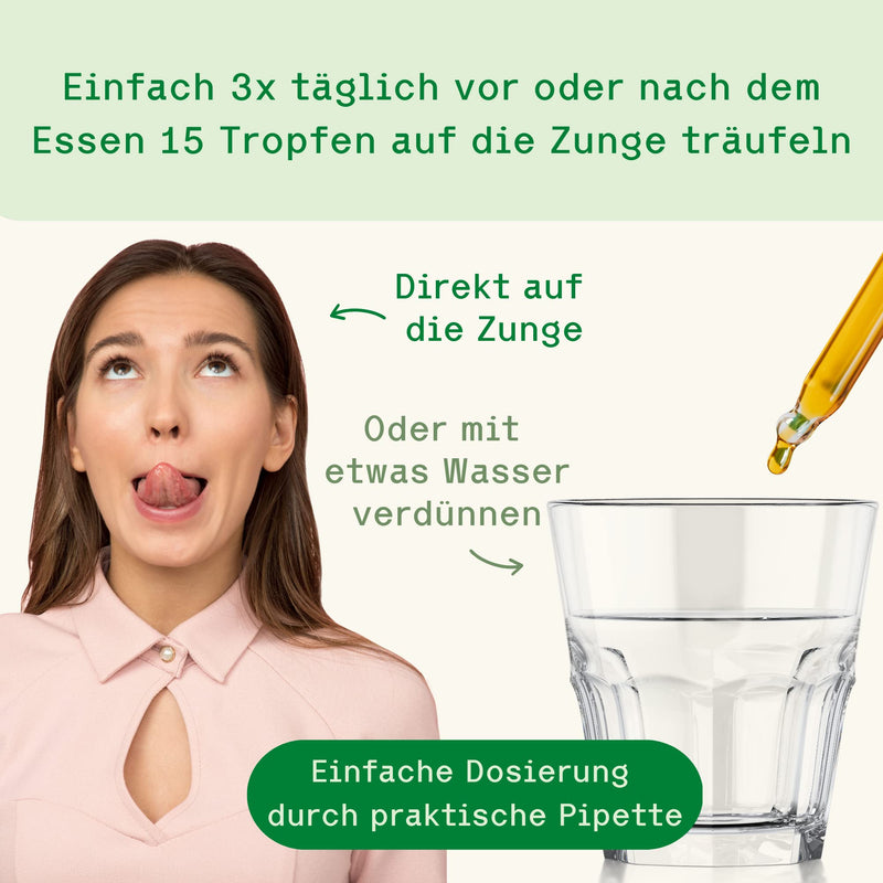 Limitless Super Bitter Drops 50 Ml With Practical Pipette Closure - Bitter Substances Drops From 21 Exquisite Herbs, Bitter Herbs According To Hildegard Von Bingen & Maria Treben, Made In Germany - NewNest Australia