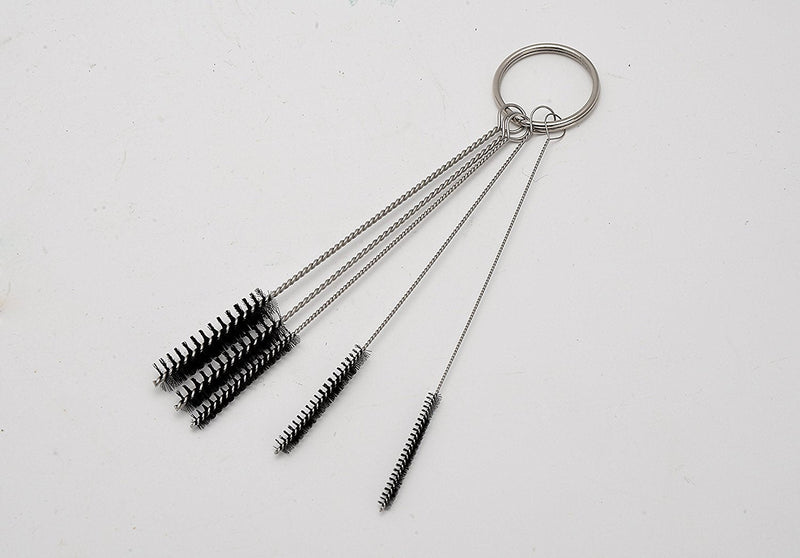 4 Set Airbrush Spray Gun Wash Cleaning Tools Needle Nozzle Brush Glass Cleaning Pot Holder - NewNest Australia