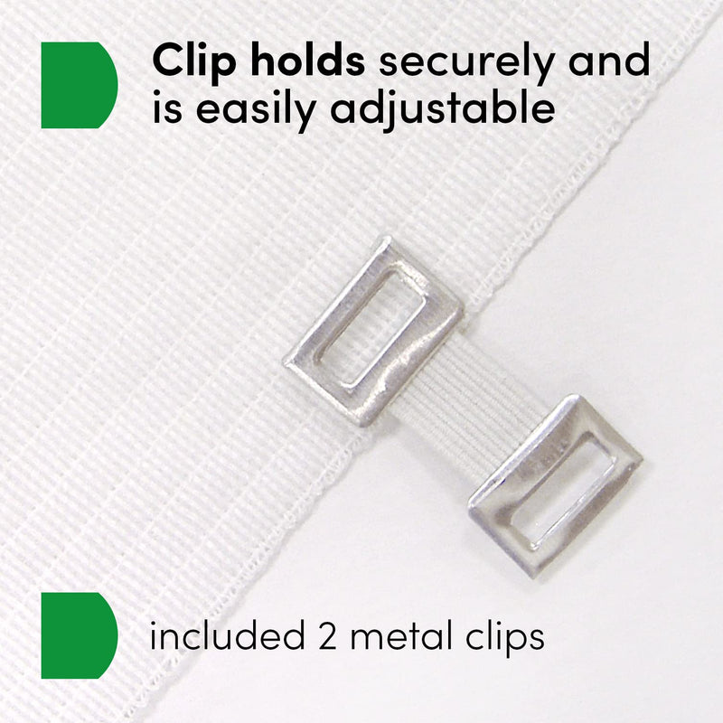Medrull Pack Of 2 Permanently Elastic Universal Bandages 8 Cm X 4 M Elastic Light Bandage ‚ Universal Bandage With 2 Clips ‚ Stretched, Breathable, Elastic, 2 Pieces Box - NewNest Australia