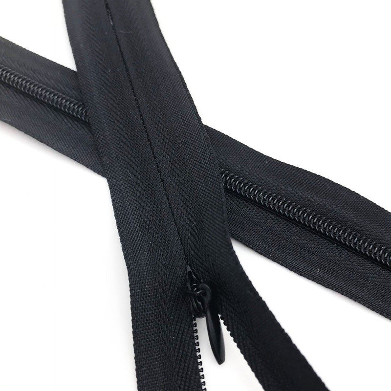 40PCS Nylon Invisible Zipper Tailor DIY Sewing Tools for Garment/Bags/Home Textile(9 inch,Black) 9 inch Black - NewNest Australia