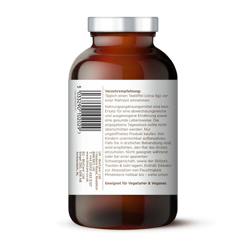BioCare - L-Glutamine | High-dose amino acid L-glutamine - 200g powder dietary supplement - NewNest Australia