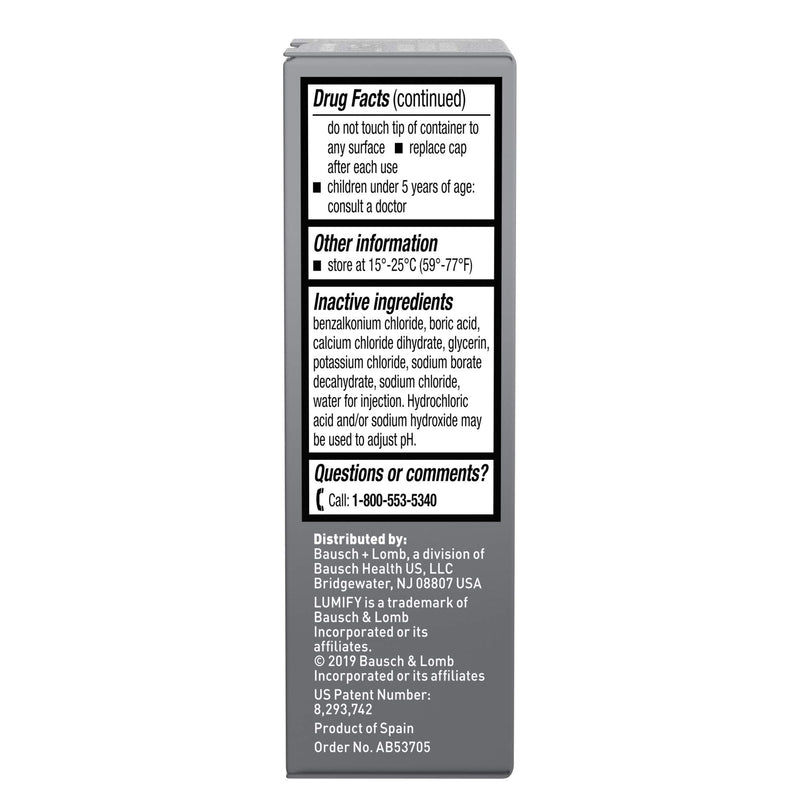 LUMIFY Redness Reliever Eye Drops 0.17 Fl Oz (5 mL) - NewNest Australia