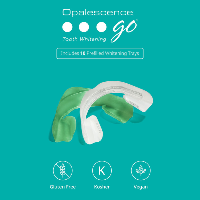 Opalescence Go - Prefilled Teeth Whitening Trays - 15% Hydrogen Peroxide - Mint - NewNest Australia