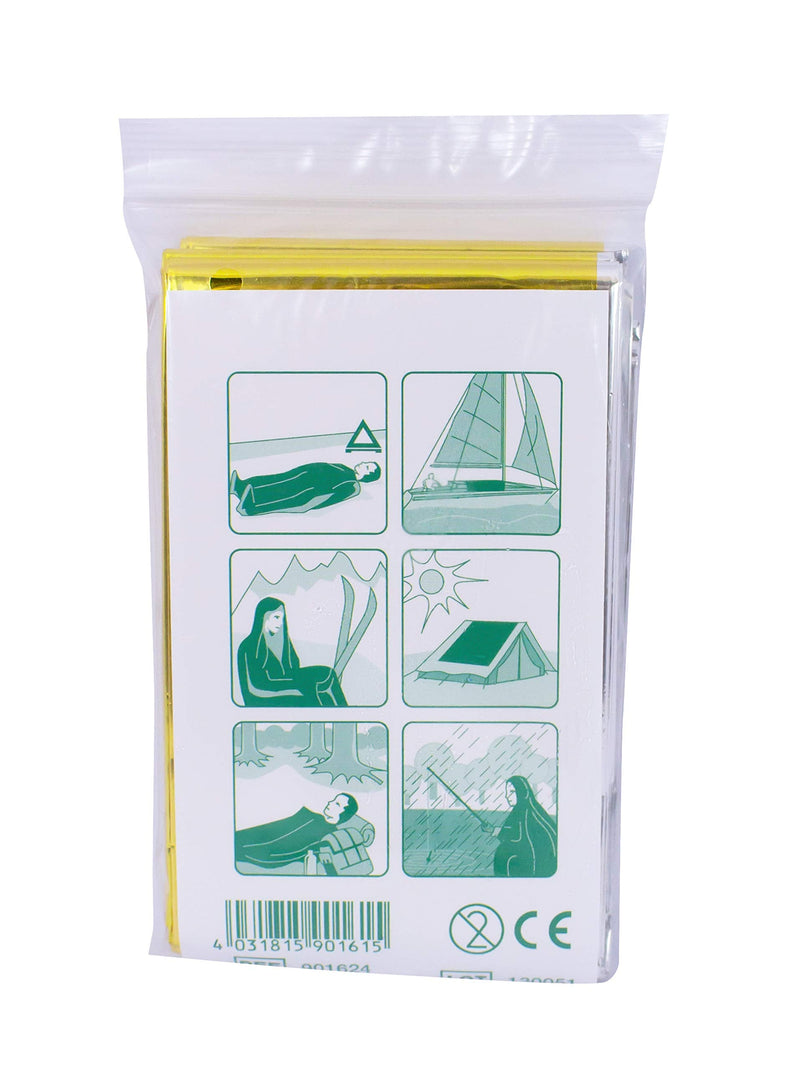 Noba Bandages Emergency Blanket Extra Large Emergency Blanket Rescue Sheet Size: 1.6 x 2.4 m Wrapped in Bandages Various Quantities Available, - NewNest Australia