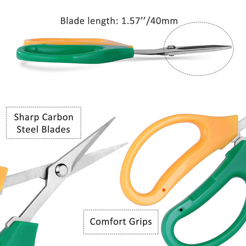 VISEMAN 2 Pieces Ultra Sharp All Purpose Scissors for Bonsai Fruit Pruning - NewNest Australia