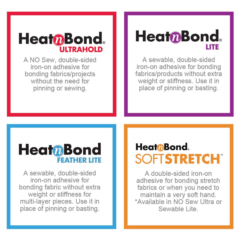 HeatnBond UltraHold Iron-On Adhesive Value Pack, 17 Inches x 5 Yards, White - NewNest Australia