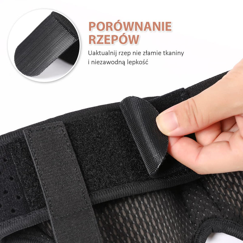 Tenbon Hernia Belt For Men Women Flexible Adjustable Hernia Belt Support Band Pain Relief Recovery Belt With 2 Removable Compression Pads Comfortable Material (Xl) - NewNest Australia