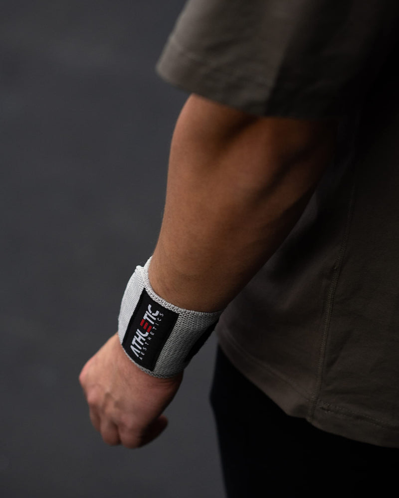 Athletic Aesthetics Wrist Bandages Fitness - Wrist Wrap (45 Cm In Pair) Wrist Brace For Strength Training, Fitness, Bodybuilding, Crossfit - Wrist Support With Exercise Guide As Pdf - NewNest Australia