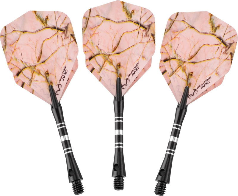 Fat Cat by GLD Products Realtree APC Pink Camo Steel Tip Darts with Storage/Travel Case, 23 Grams , Black - NewNest Australia