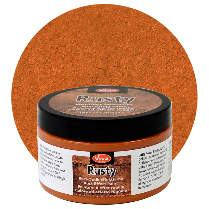 Viva Decor Rusty for Paper and More, 150ml, Rust Orange - NewNest Australia