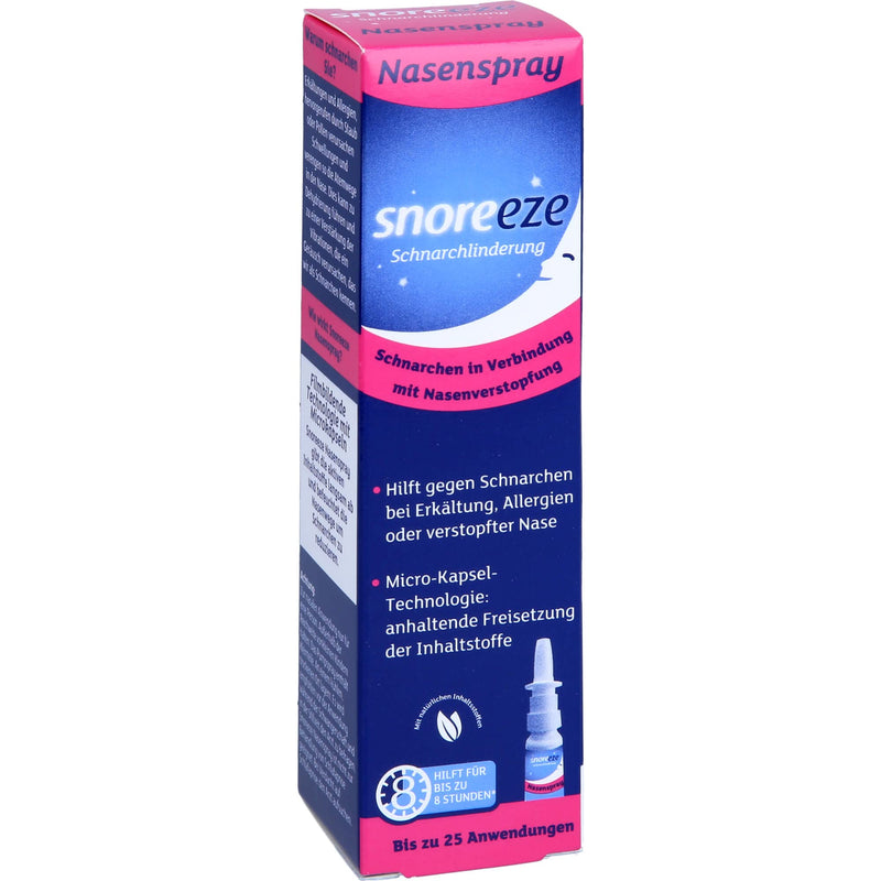 SNOREEZE snoring relief nasal spray 10 ml - NewNest Australia