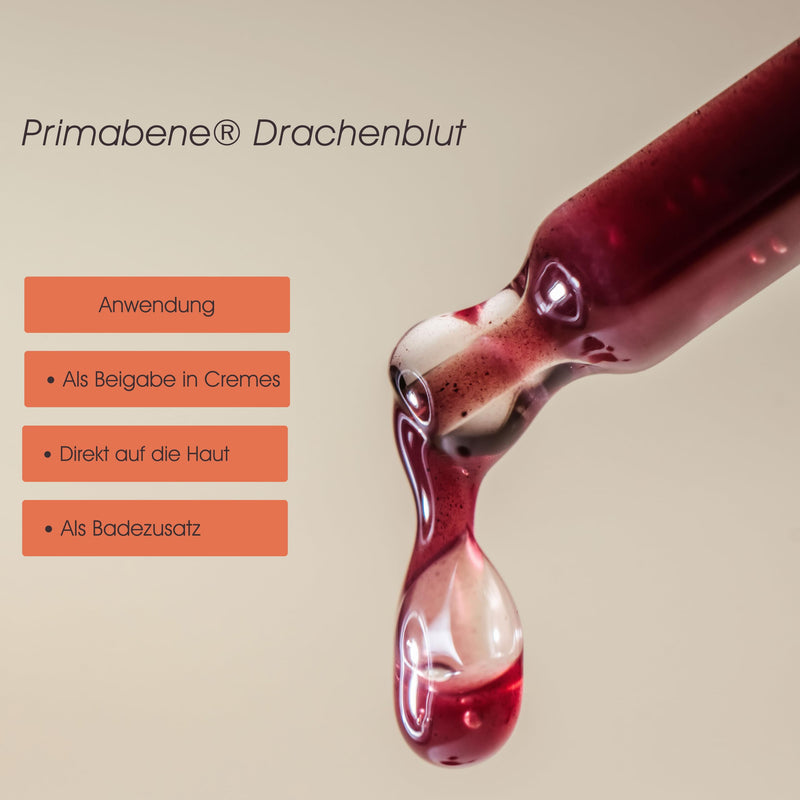 Primabene® Dragon's Blood - Sangre de Drago - from wild collection - 100% pure natural product - plaster of nature - without additives - practical to use thanks to the pipette - vegan - alcohol-free - 20 ml - NewNest Australia