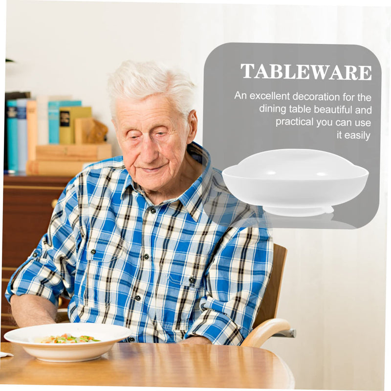 Yardwe Anti-spill Tray for The Elderly Silicone Suction Bowl Suction Cup Bowls for Silicone Utensil Rest Adaptive Plate Adaptive Bowls for Elderly High-low Adaptive Bowl Elder Bowl - NewNest Australia