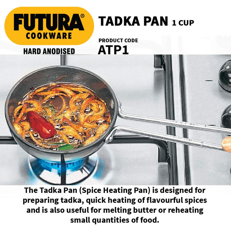 Futura Anodised Heating Pan, 1 Cup, Black - NewNest Australia