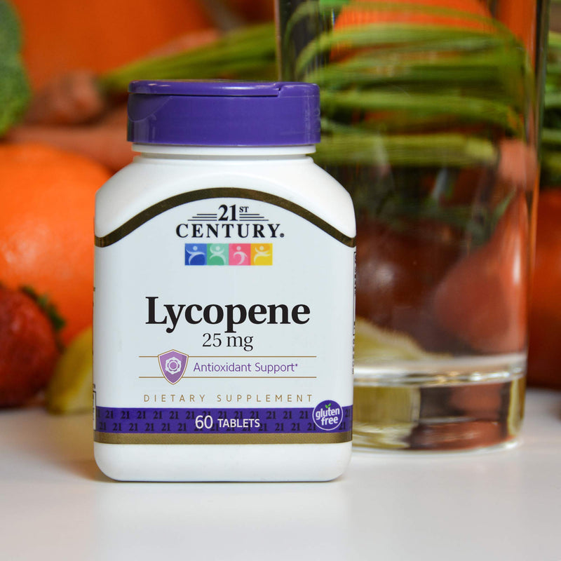 21st Century Lycopene, 25 mg, 60 Tablets - NewNest Australia