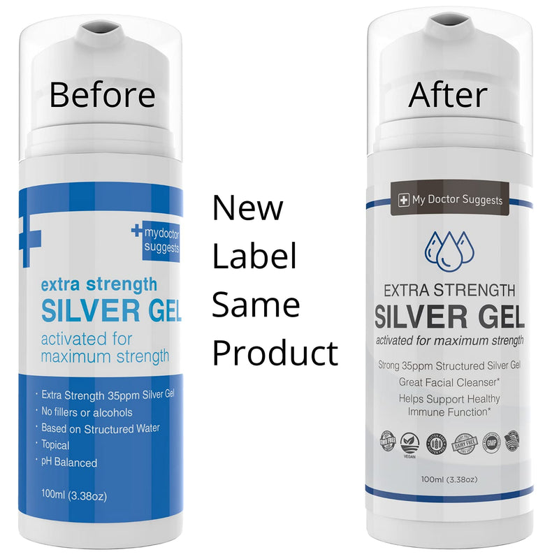 Extra Strength Silver Gel - 35ppm Silver Gel Activated for Maximum Strength Therapeutic Grade. (2) 2 - NewNest Australia