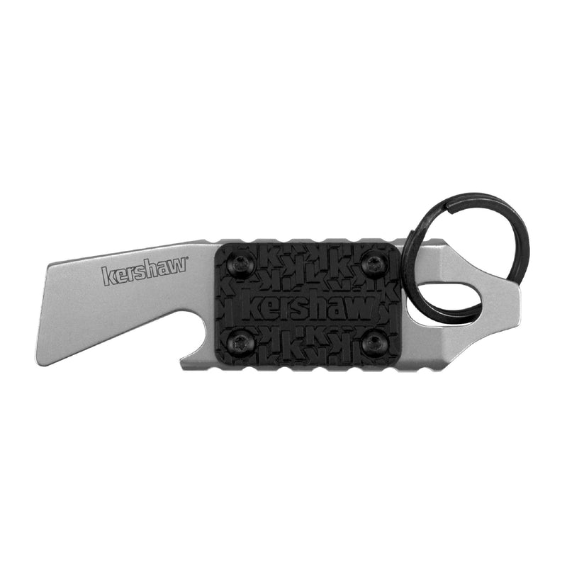 Kershaw PT-1 (8800X) Compact Keychain Multifunction Tool Made of 8Cr13MoV Stainless Steel; Features Bottle Opener, Flathead Screwdriver, Mini Pry Bar and Lanyard Hole; 0.8 oz, 2.75 in. Overall Length - NewNest Australia