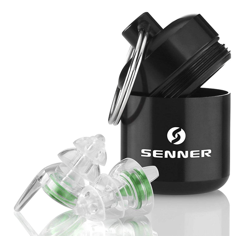 Senner KidsPro Plug, Reusable Hearing Protection Ear Plugs for Children with Aluminium Container. Ideally suited for Kids Small Ear Canals, Especially Light Ear Protectors to Wear - NewNest Australia