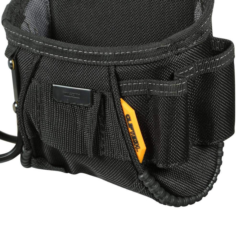 ToughBuilt - Project Pouch/Hammer Loop - Heavy-duty Construction, Custom Tape Measure Clip, 6 Pockets and Loops, Extreme-duty hammer loop (Patented ClipTech ™ Hub & Belts) - (TB-CT-24) - NewNest Australia