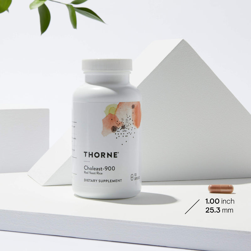 Thorne Research - Choleast-900 - 900 mg Red Rice Yeast Extract - 120 Capsules - NewNest Australia