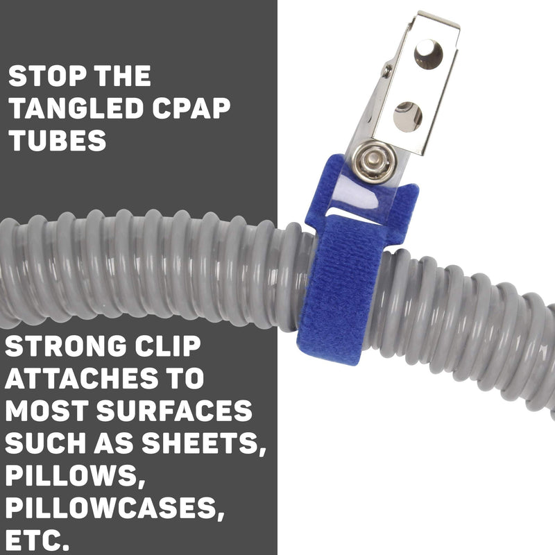 CPAP Hose Holder Clip - Oxygen Tube/Cannula Holder - Tangle Free CPAP Tube System for Uninterrupted Sleep Therapy - 3 Pack 3 Count (Pack of 1) - NewNest Australia
