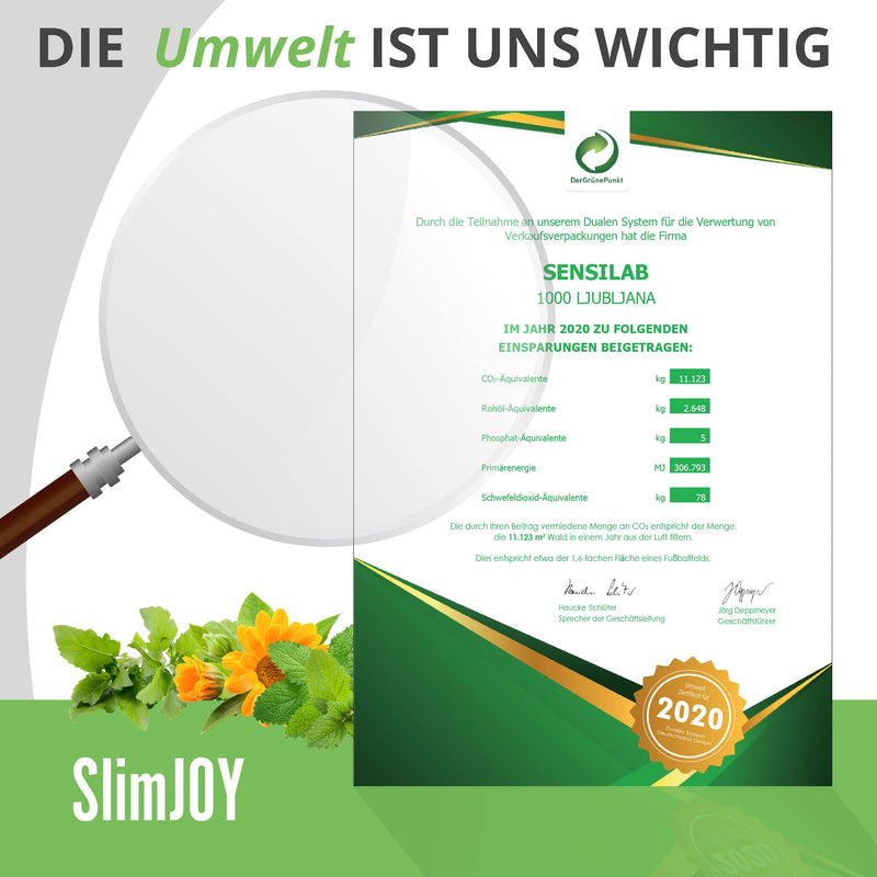 Slimjoy Kiloshred - Drink With Garcinia Cambogia, Java Tea And White Mulberries - 30 Bags By Sensilab - With Free E-Book Guide (English Language Not Guaranteed) - NewNest Australia