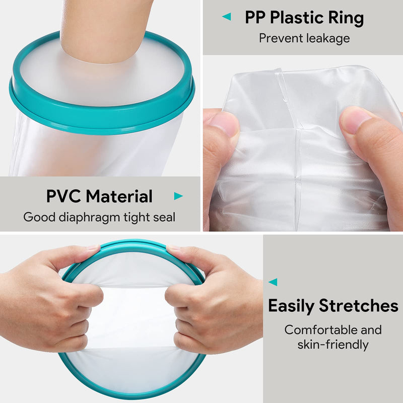 Cast Protectors,DOACT Arm Cast Cover for Shower Durable Cast Protector Keeps Hand Wrist Finger Elbow Cast Bandage Dry Waterproof Sleeve Bag for Broken Arm Reusable Watertight Seal Adult Full Arm 60cm Adults' full arm - NewNest Australia