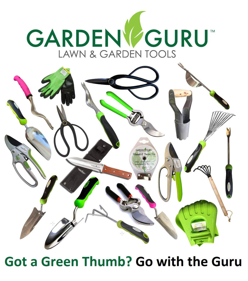 Garden Guru Indestructible All Steel Garden Clippers - GR8-Cut Professional Bypass Hand Pruner Pruning Shear with Comfort Grip Handles and Hardened Steel (Color May Vary) 1 Pack (8 inches long) Green - NewNest Australia