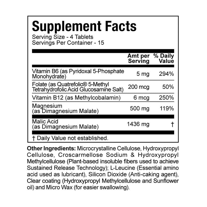 Jigsaw Health MagSRT Slow Release Magnesium Supplement with Active B-Vitamin, 60 Tablets Mag SRT 60 Count (Pack of 1) - NewNest Australia