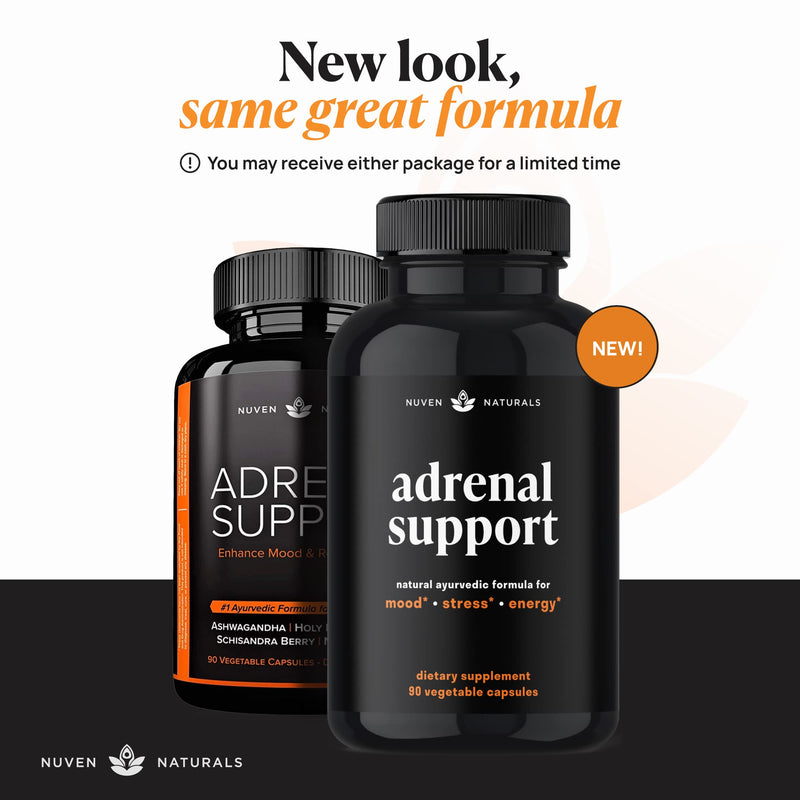 Adrenal Support — Natural Adrenal Fatigue Supplements, Cortisol Manager with Ashwagandha Extract, Rhodiola Rosea, Holy Basil, Adaptogenic Herbs for Adrenals, Stress Support & Adrenal Health - NewNest Australia