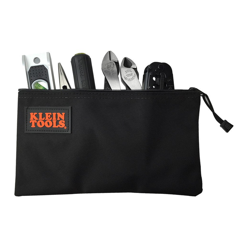 Klein Tools 5139B 12-1/2-Inch Cordura Ballistic Nylon Zipper Bag - NewNest Australia