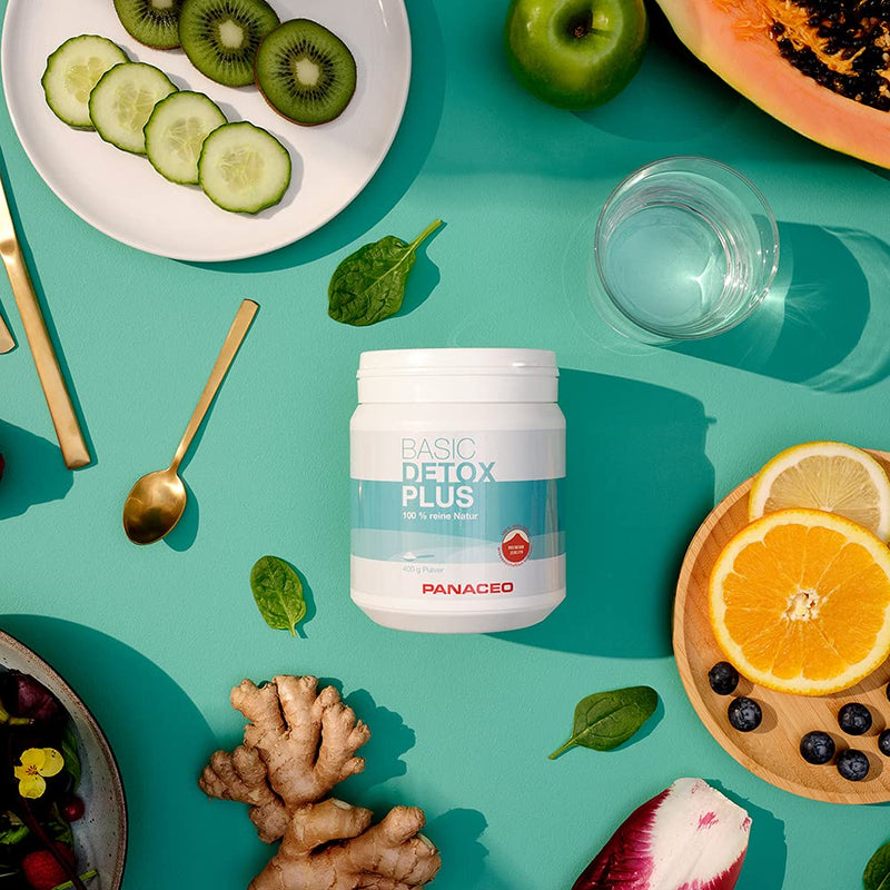 Panaceo Basic Detox plus: Vegan medical product, for detoxifying the intestines, powder, 2-week treatment, 400 gr. - NewNest Australia