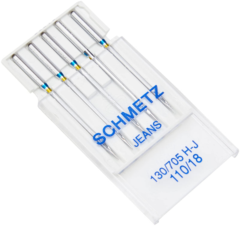 Euro-Notions 1783 Jean & Denim Machine Needles-Size 18/110 5/Pkg 1 Pack - NewNest Australia