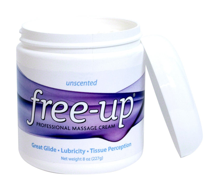 PrePak Products Freeup Unscented Massage Cream Jar, 8 oz - MADE IN USA 8 Ounce - NewNest Australia