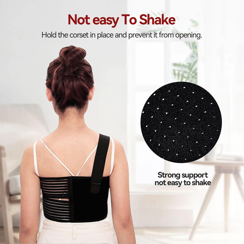 Broken Rib Bandage, Rib Belt For Men And Women, Breathable Chest Wrap Belt For Support Sore Or Crushed Ribs, Sternum Injuries, Protection From Dislocated Rib - NewNest Australia